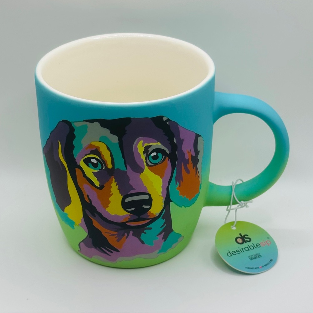 Colorful Dog Mug